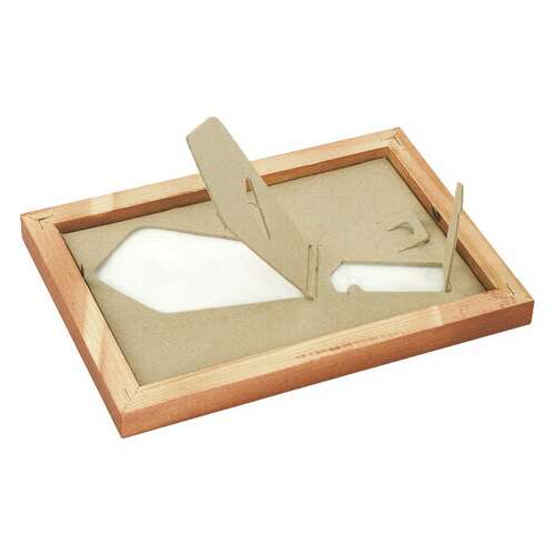  Рамка 10х15 см, дерево, багет 18 мм, brauberg "hit", канадская сосна, стекло, подставка, 390019 | Рамки для дипломов, сертификатов, грамот, фотографий