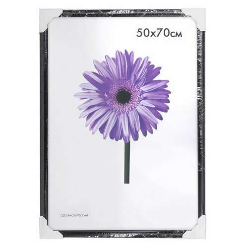  Рамка премиум 50х70 см, дерево, багет 26 мм, "berta", темно-коричневая, 0006-50-0007 | Рамки для дипломов, сертификатов, грамот, фотографий