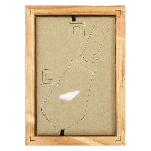  Рамка 10х15 см, дерево, багет 18 мм, brauberg "hit", канадская сосна, стекло, подставка, 390019 | Рамки для дипломов, сертификатов, грамот, фотографий