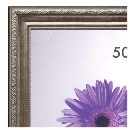  Рамка премиум 50х70 см, пластик, багет 33 мм, "dorothy", серебро, 0023-50-3330 | Рамки для дипломов, сертификатов, грамот, фотографий