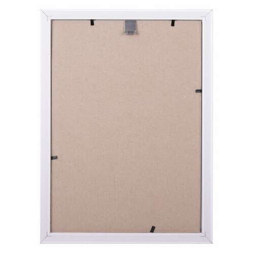  Рамка 21х30 см, пластик, багет 20 мм, brauberg "hit3", белая с двойной позолотой, стекло, 390983 | Рамки для дипломов, сертификатов, грамот, фотографий