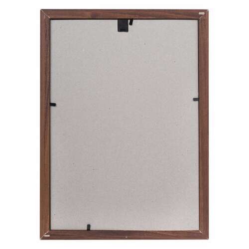  Рамка небьющаяся 21х30 см, мдф под дерево, багет 17 мм, мокко, акриловый экран, staff "carven", 391212 | Рамки для дипломов, сертификатов, грамот, фотографий