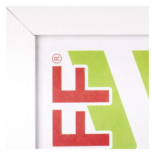  Рамка 21х30 см белая staff "grand", багет 18 мм, стекло, мдф, 391207 | Рамки для дипломов, сертификатов, грамот, фотографий