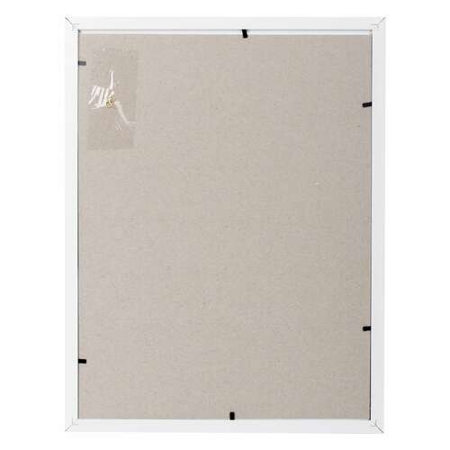  Рамка 30х40 см, белая staff "grand", багет 18 мм, стекло, мдф, 391195 | Рамки для дипломов, сертификатов, грамот, фотографий