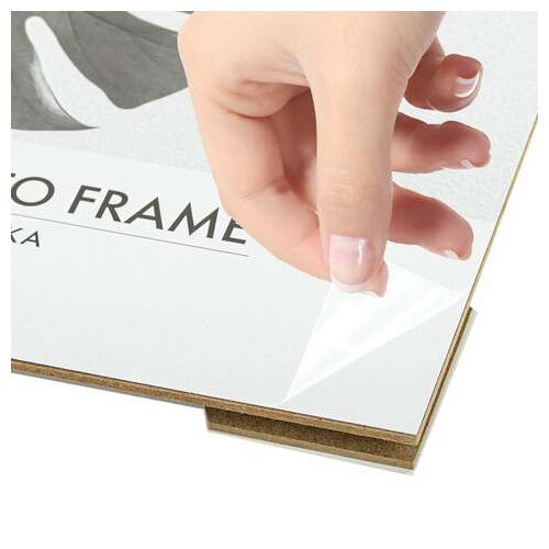  Рамка 21х30 см небьющаяся, багет 17,5 мм, пластик, brauberg "colorful", голубая, 391238 | Рамки для дипломов, сертификатов, грамот, фотографий