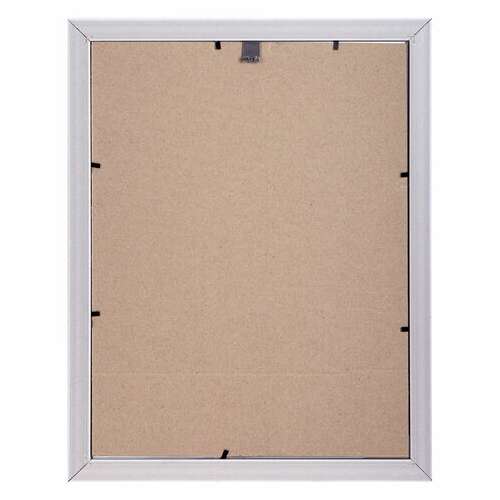  Рамка 30х40 см, пластик, багет 30 мм, brauberg "hit4", белая с двойной позолотой, стекло, 391002 | Рамки для дипломов, сертификатов, грамот, фотографий