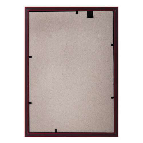  Рамка 21х30 см, пластик, багет 12 мм, brauberg "hit2", бордовая, стекло, 390944 | Рамки для дипломов, сертификатов, грамот, фотографий