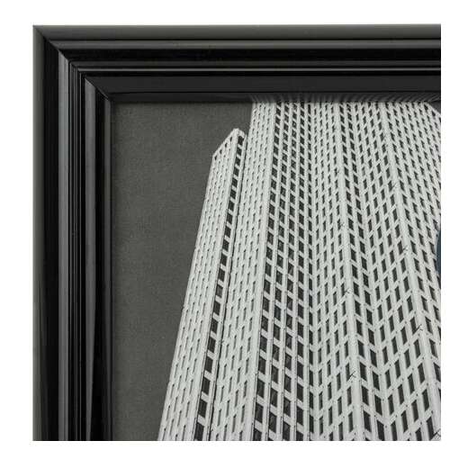  Рамка 10х15 см небьющаяся, багет 14 мм, пластик, brauberg "original", черная, 391227 | Рамки для дипломов, сертификатов, грамот, фотографий