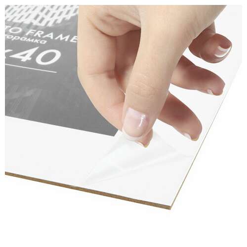  Рамка 30х40 см небьющаяся, багет 12 мм, пластик, brauberg "original", серебристая, 391232 | Рамки для дипломов, сертификатов, грамот, фотографий