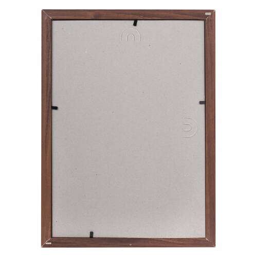  Рамка небьющаяся 21х30 см, мдф под дерево, багет 17 мм, мокко, акриловый экран, staff "carven", 391212 | Рамки для дипломов, сертификатов, грамот, фотографий