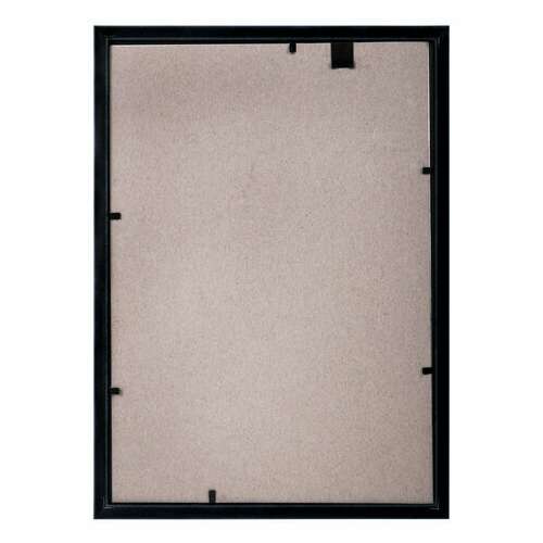  Рамка 21х30 см, пластик, багет 12 мм, brauberg "hit2", черная, стекло, 390947 | Рамки для дипломов, сертификатов, грамот, фотографий