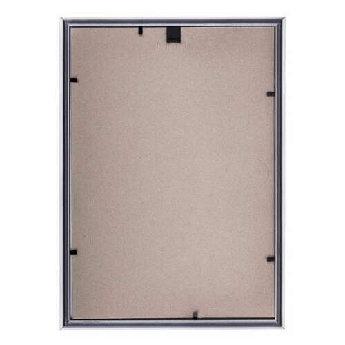  Рамка 21х30 см, пластик, багет 12 мм, brauberg "hit2", белая с золотом, стекло, 390949 | Рамки для дипломов, сертификатов, грамот, фотографий