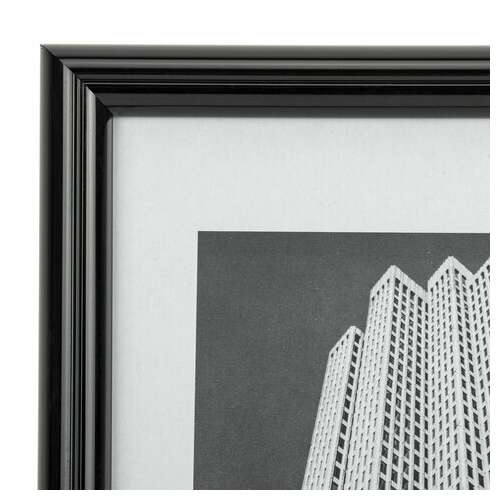 Рамка 15х21 см небьющаяся, багет 14 мм, пластик, brauberg "original", черная, 391228  Рамка 15х21 см небьющаяся, багет 14 мм, пластик, brauberg "original", черная, 391228 | Рамки для дипломов, сертификатов, грамот, фотографий