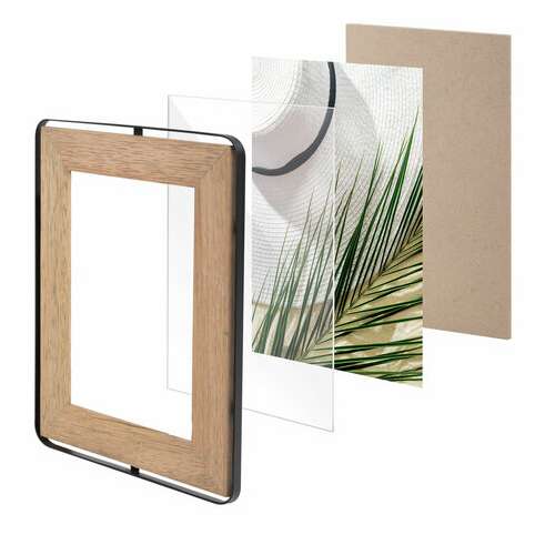  Рамка из мангового дерева brauberg loft ironwood, фото 13х18 см, стекло, 19х24 см, 391287 | Рамки для дипломов, сертификатов, грамот, фотографий