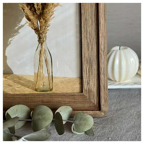  Рамка из мангового дерева brauberg loft ego, фото 15х21 см, стекло, 20х26 см, 391281 | Рамки для дипломов, сертификатов, грамот, фотографий