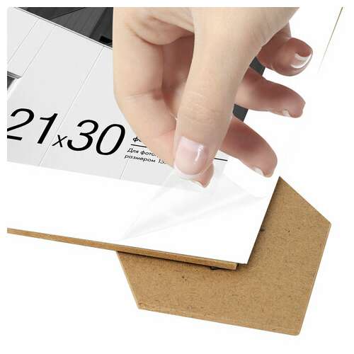  Рамка 21х30 см с паспарту 15х21 см небьющаяся, багет 20 мм, пластик, brauberg "new age", черная, 391275 | Рамки для дипломов, сертификатов, грамот, фотографий