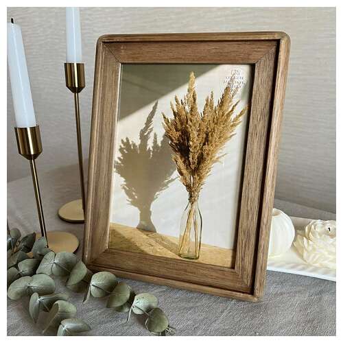  Рамка из мангового дерева brauberg loft ego, фото 15х21 см, стекло, 20х26 см, 391281 | Рамки для дипломов, сертификатов, грамот, фотографий