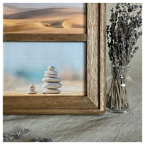 Рамка из мангового дерева brauberg loft trinity, 3 фото 10х15 см, стекло, 20х35,5 см, 391282  Рамка из мангового дерева brauberg loft trinity, 3 фото 10х15 см, стекло, 20х35,5 см, 391282 | Рамки для дипломов, сертификатов, грамот, фотографий