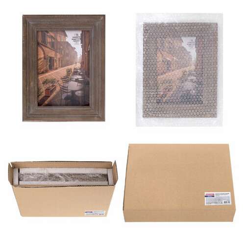  Рамка из мангового дерева brauberg loft el clasico, фото 13х18 см, стекло, 19х24 см, 391286 | Рамки для дипломов, сертификатов, грамот, фотографий