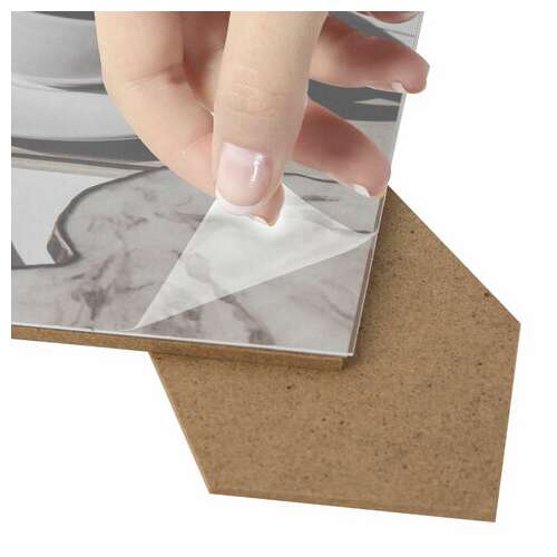  Рамка 15х21 см небьющаяся, багет 40 мм, мдф, brauberg "christopher", белая/коричневая, 391269 | Рамки для дипломов, сертификатов, грамот, фотографий