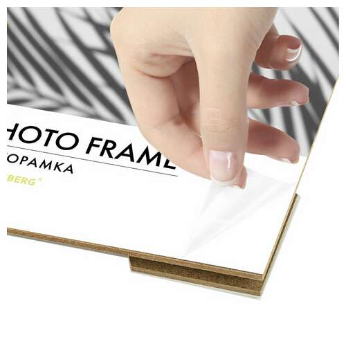  Рамка 21х30 см небьющаяся, багет 17,5 мм, пластик, brauberg "colorful", желтая, 391246 | Рамки для дипломов, сертификатов, грамот, фотографий