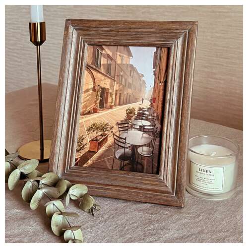  Рамка из мангового дерева brauberg loft el clasico, фото 13х18 см, стекло, 19х24 см, 391286 | Рамки для дипломов, сертификатов, грамот, фотографий