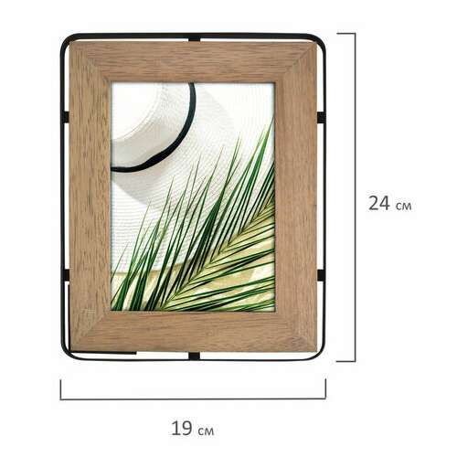  Рамка из мангового дерева brauberg loft ironwood, фото 13х18 см, стекло, 19х24 см, 391287 | Рамки для дипломов, сертификатов, грамот, фотографий