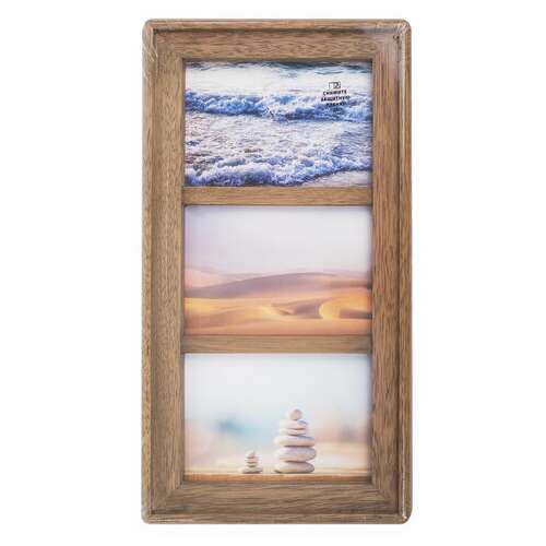 Рамка из мангового дерева brauberg loft trinity, 3 фото 10х15 см, стекло, 20х35,5 см, 391282  Рамка из мангового дерева brauberg loft trinity, 3 фото 10х15 см, стекло, 20х35,5 см, 391282 | Рамки для дипломов, сертификатов, грамот, фотографий