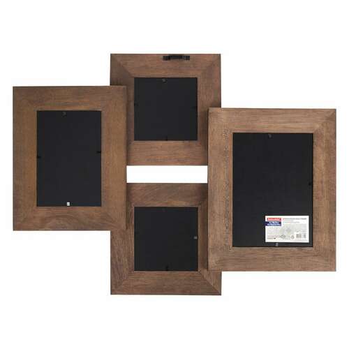 Рамка из мангового дерева brauberg loft quad, фото разного размера, стекло, 52х39 см, 391283  Рамка из мангового дерева brauberg loft quad, фото разного размера, стекло, 52х39 см, 391283 | Рамки для дипломов, сертификатов, грамот, фотографий