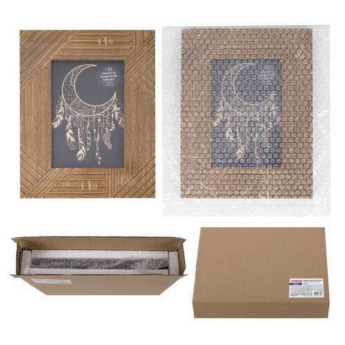  Рамка из мангового дерева brauberg loft manuscript, фото 10х15 см, стекло, 17х22 см, 391284 | Рамки для дипломов, сертификатов, грамот, фотографий