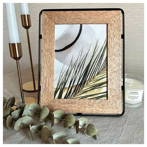  Рамка из мангового дерева brauberg loft ironwood, фото 13х18 см, стекло, 19х24 см, 391287 | Рамки для дипломов, сертификатов, грамот, фотографий