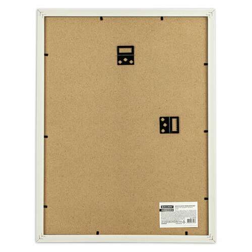  Рамка 30х40 см с паспарту 21х30 см небьющаяся, багет 20 мм, пластик, brauberg "new age", белая, 391278 | Рамки для дипломов, сертификатов, грамот, фотографий