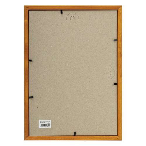  Рамка 21х30 см со стеклом, багет 17 мм, дерево, staff "classic", цвет янтарь, 391362 | Рамки для дипломов, сертификатов, грамот, фотографий