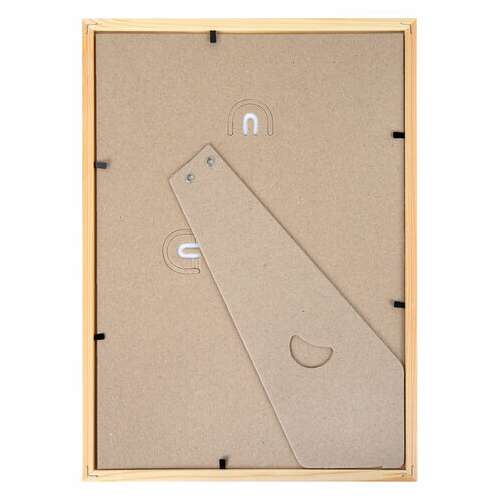  Рамка 21х30 см небьющаяся, аналог ikea, багет 12 мм дерево, brauberg "woodray", цвет натуральный, 391360 | Рамки для дипломов, сертификатов, грамот, фотографий