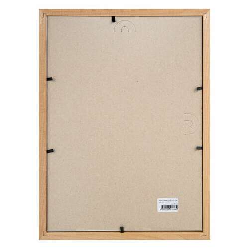  Рамка 21х30 см со стеклом, багет 16 мм дерево, staff "sonata", цвет натуральный, 391358 | Рамки для дипломов, сертификатов, грамот, фотографий