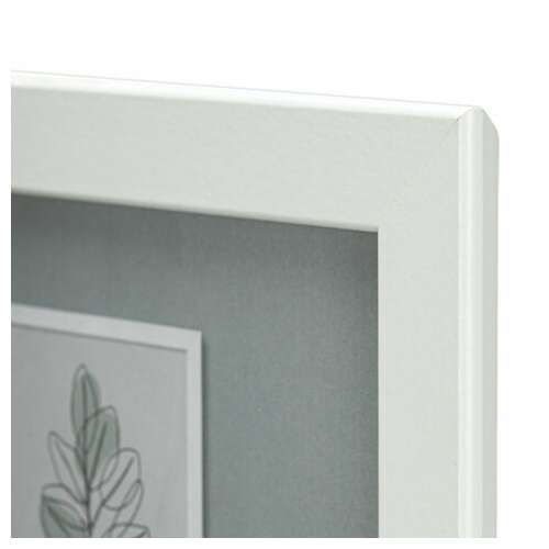  Рамка 30х40 см небьющаяся, аналог ikea, багет 21 мм, мдф, brauberg "idea", белая, 391372 | Рамки для дипломов, сертификатов, грамот, фотографий