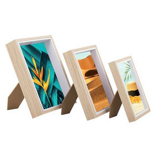  Рамка brauberg loft three-in-one, набор 3 штуки, фото разного размера, акриловый экран, 17х22 см, 391289 | Рамки для дипломов, сертификатов, грамот, фотографий