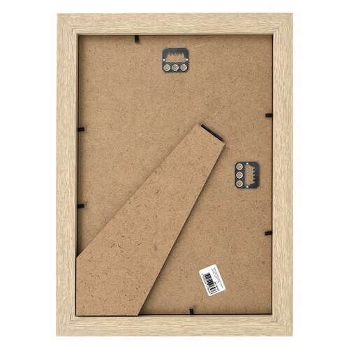  Рамка 21х30 см с паспарту 13х18 см, небьющаяся, багет 26 мм, мдф, brauberg "ambassador", цвет дуб, 391367 | Рамки для дипломов, сертификатов, грамот, фотографий