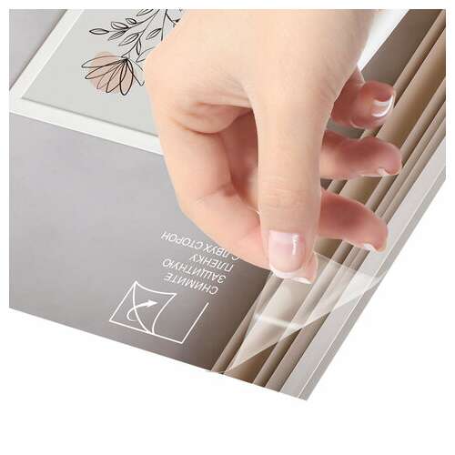  Рамка 21х30 см небьющаяся, аналог ikea, багет 21 мм, мдф, brauberg "idea", белая, 391370 | Рамки для дипломов, сертификатов, грамот, фотографий