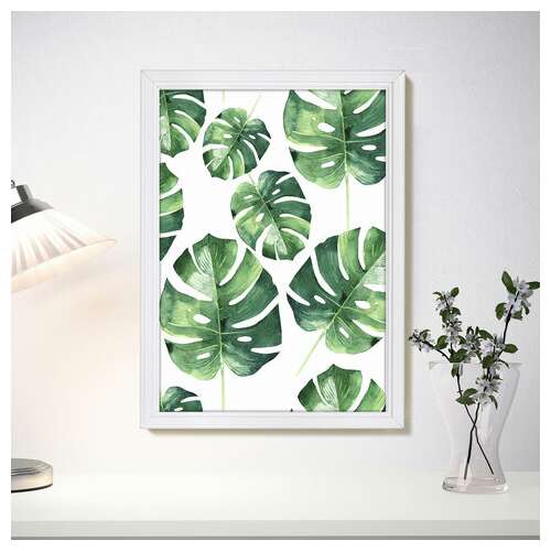  Рамка 21х30 см небьющаяся, багет 17 мм мдф под дерево, staff "carven", белая, 391320 | Рамки для дипломов, сертификатов, грамот, фотографий