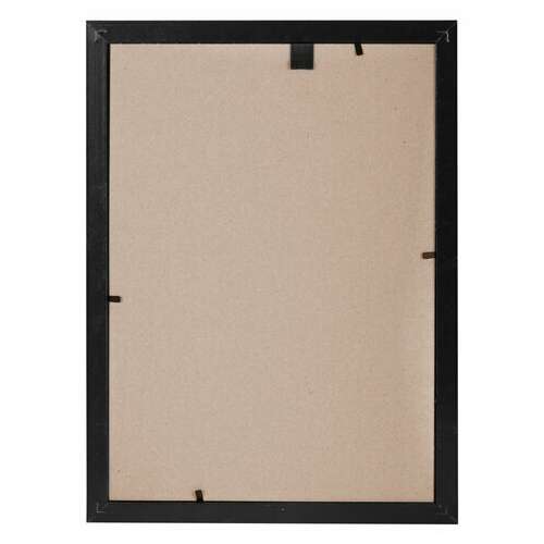  Рамка 21х30 см небьющаяся, багет 17 мм мдф под дерево, staff "carven", черная, 391319 | Рамки для дипломов, сертификатов, грамот, фотографий