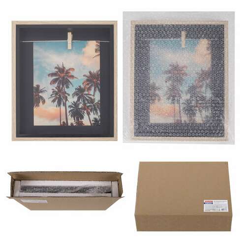  Рамка из мдф brauberg loft black box, фото 13х18 см, с прищепкой, 20х25 см, 391290 | Рамки для дипломов, сертификатов, грамот, фотографий