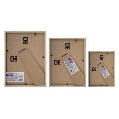 Рамка brauberg loft three-in-one, набор 3 штуки, фото разного размера, акриловый экран, 17х22 см, 391289 | Рамки для дипломов, сертификатов, грамот, фотографий