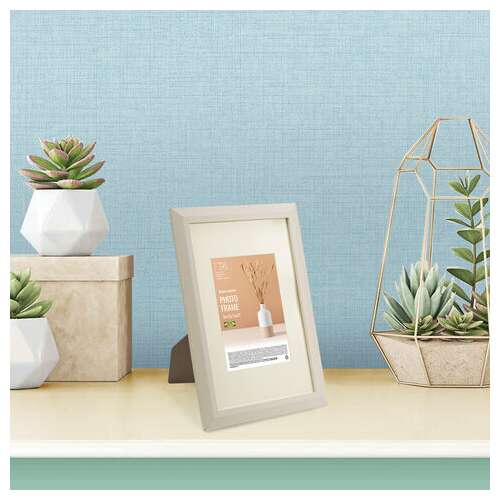  Рамка 21х30 см с паспарту 13х18 см, небьющаяся, аналог ikea, багет 26 мм, мдф, brauberg "zool", цвет слоновая кость, 391376 | Рамки для дипломов, сертификатов, грамот, фотографий