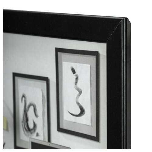  Рамка 21х30 см небьющаяся, аналог ikea, багет 21 мм, мдф, brauberg "idea", черная, 391371 | Рамки для дипломов, сертификатов, грамот, фотографий