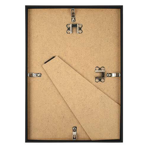  Рамка 21х30 см черная, пластик, багет 8 мм, brauberg "slim", плотный задник с ножкой, акриловый экран, 391317 | Рамки для дипломов, сертификатов, грамот, фотографий