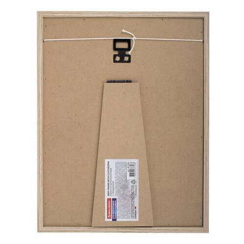  Рамка из мдф brauberg loft black box, фото 13х18 см, с прищепкой, 20х25 см, 391290 | Рамки для дипломов, сертификатов, грамот, фотографий