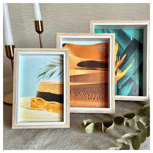  Рамка brauberg loft three-in-one, набор 3 штуки, фото разного размера, акриловый экран, 17х22 см, 391289 | Рамки для дипломов, сертификатов, грамот, фотографий