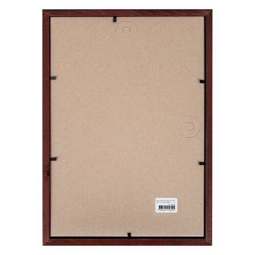  Рамка 21х30 см со стеклом, багет 17 мм дерево, staff "classic", цвет красное дерево, 391364 | Рамки для дипломов, сертификатов, грамот, фотографий