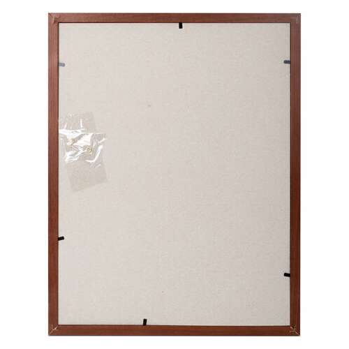  Рамка 30х40 см со стеклом, комплект 2 штуки, багет 18 мм мдф, staff "grand", цвет итальянский орех, 391335 | Рамки для дипломов, сертификатов, грамот, фотографий